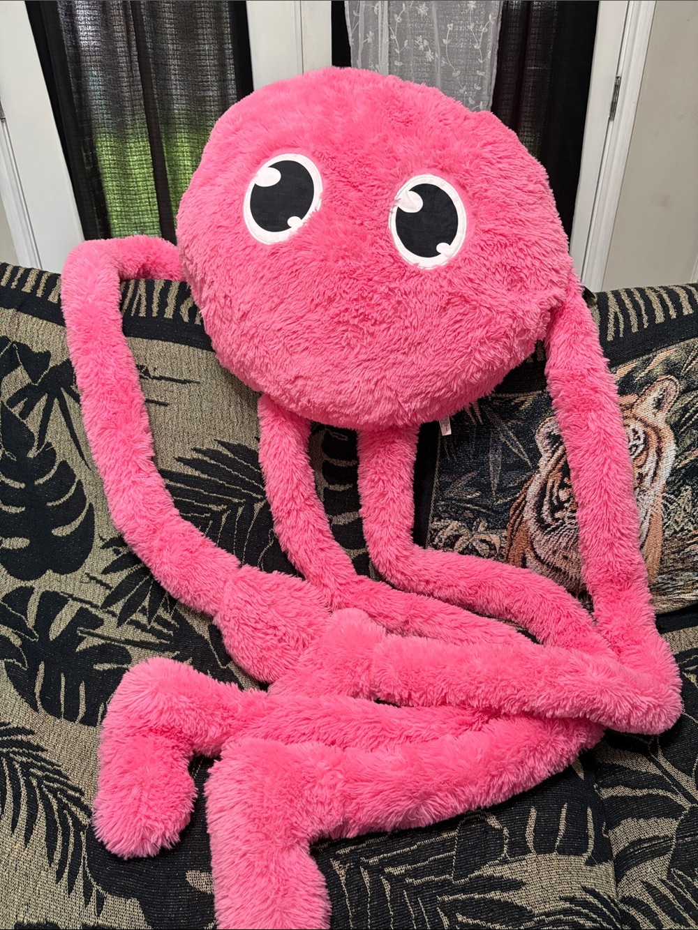 Plush Pink Octopus Soft Toy - Cute Cuddly Stuffed Animal